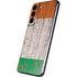Ireland Flag Dark Wood Galaxy S22 Skin